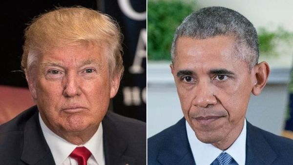 اوباما وترامب
