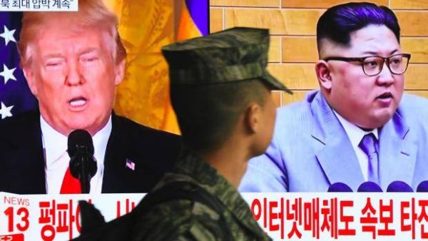 Possible to summit between North Korean leader Kim Jong-un and U.S. President Donald Trump (AFP/File Photo)	