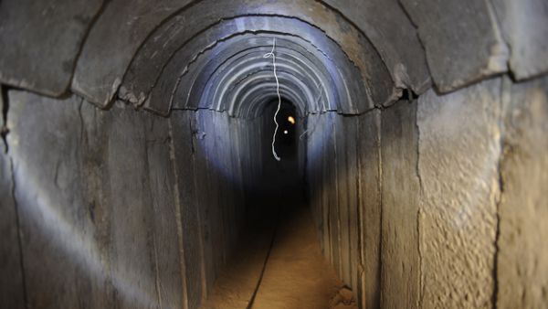 The tunnels are used to smuggle commercial goods and weapons into the Gaza strip (AFP/File)