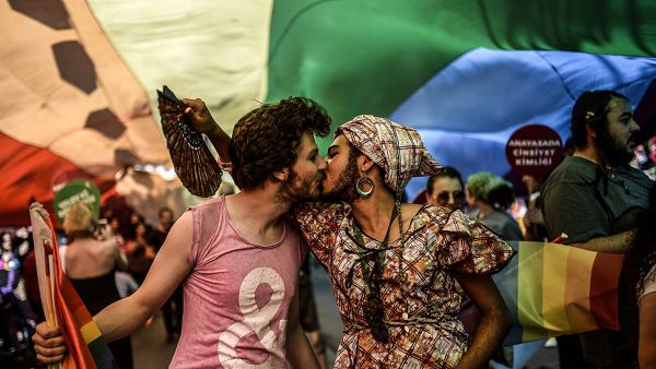 Many LGBT Syrians escape to find refuge in Turkey's capital, where at least an annual gay pride parade shows the community's presence. (AFP/File)