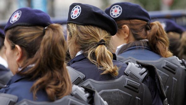 Women in the Turkish police force have been allowed to cover their heads under their caps or berets since August 2016. (File) 
