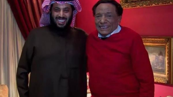 الزعيم عادل إمام والمستشار تركي آل الشيخ