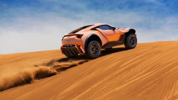 The limited-edition SandRacer 500GT. (Courtesy of Zarooq Motors) 