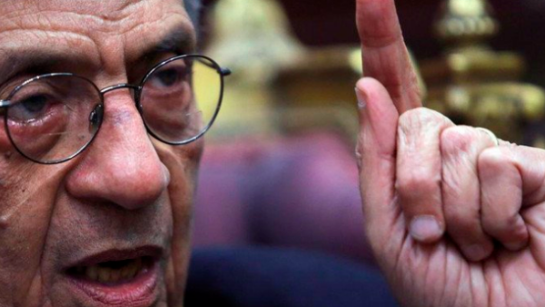 Amr Moussa calls for national dialogue in the issue of changing the Egyptian constitution (Twitter) 