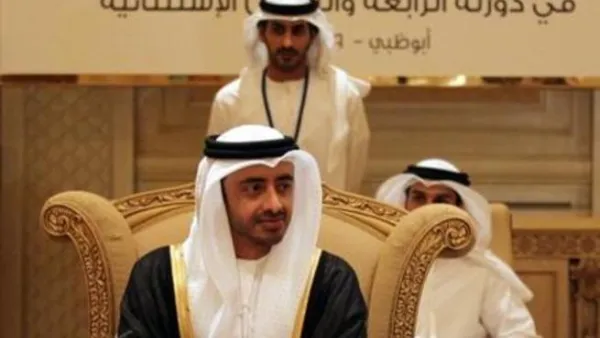 وزير الخارجية الإماراتي عبدالله بن زايد 