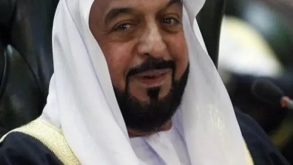 رئيس دولة الإمارات الشيخ خليفة بن زايد آل نهيان