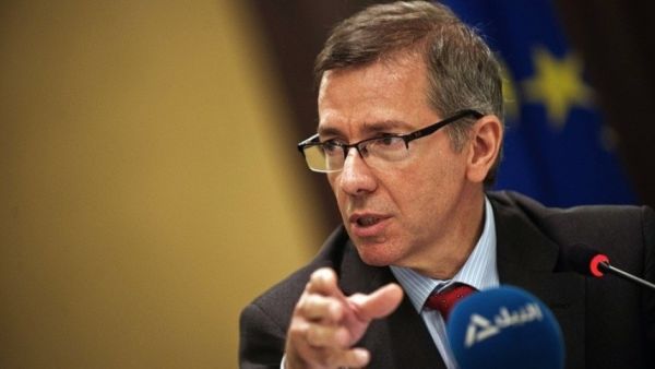Bernardino Leon, the UN’s special envoy for Libya, speaks at a press conference regarding negotiations between Libya's rival factions. (AFP/File) Bernardino Leon, the UN’s special envoy for Libya, speaks at a press conference regarding negotiations between Libya's rival factions. (AFP/File)
