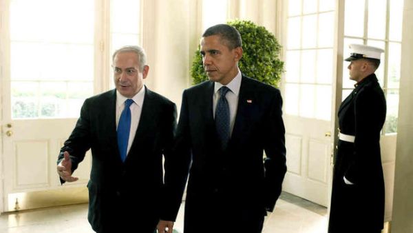 Israeli PM Netanyahu called for maintaining pressure on Iran en route to Washington Sunday for a scheduled briefing with US representatives on the recent nuclear talks in Geneva (Amos Ben Gershom/Getty Images)