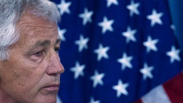 US Secretary of Defense Chuck Hagel. AFP Photo/Paul J. Richards