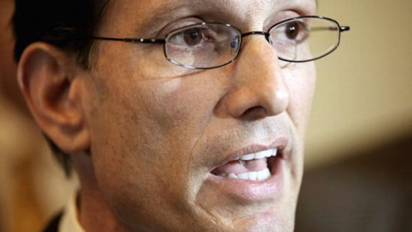 Eric Cantor, House of Representatives Majority Leader emphasizes importance of Egyptian stability to US national security.   (Photo by Chip Somodevilla/Getty Images)