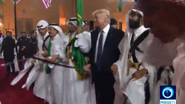 Speaking after the signing ceremony, Trump said, "That was a tremendous day'. (PTV) 