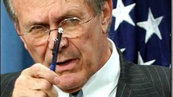 وزير الدفاع الأميركي السابق دونالد رامسفيلد /ارشيف