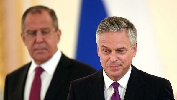 السفير االأمريكي في روسيا جون هانتسمان