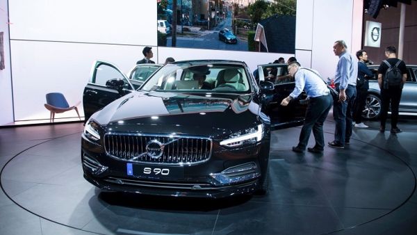 All Volvo vehicles launched from 2019 will have an electric motor. (File photo)