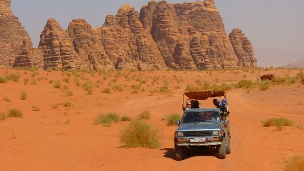 The Jordanian ministry of tourism issued instructions to travel agencies, directing them not to send tourists to Wadi Rum, 300km south of Amman, and to avoid some roads in the south of the Kingdom, for fear of possible violence. (File photo)