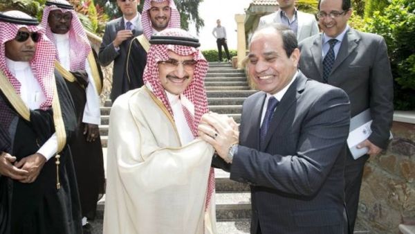 صورة أرشيفية للسيسي و الوليد