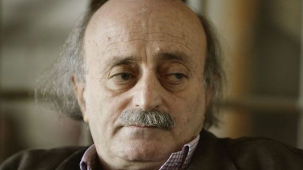 Progressive Socialist Party leader MP Walid Jumblat  says "Palestinian people in Gaza have been abandoned" (AFP/File Photo)	