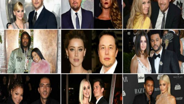 انفصالات صادمة بين أشهر النجوم في 2017