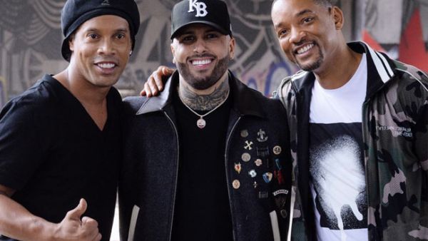 the music video included the actor Wlll Smith and the Albanian singer Era Istrefi. (Source: will smith/ Instagram)