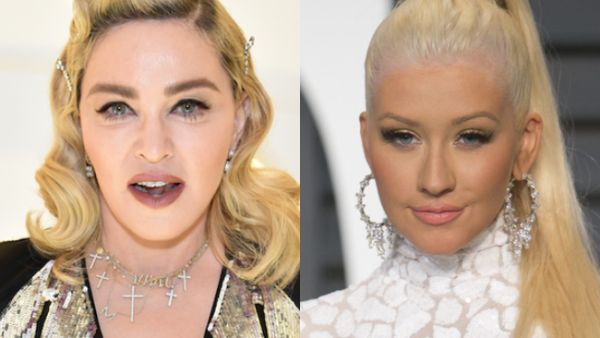 كريستينا أغيليرا ومادونا