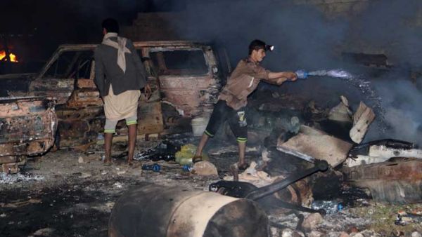 الاتحاد الأوروبي يدين قصف أحد الأسواق شمالي اليمن ومقتل 20 مدنيا
