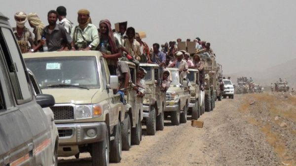 قوات المقاومة الشعبية في تعز تتقدم  - أ ف ب