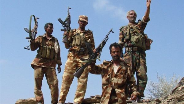 Fighters supporting Yemen's exiled government and the Saudi-led coalition took control of a fourth provincial capital Saturday. (AFP/File)
