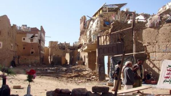 Five airstrikes on Monday hit a hospital run by Medecins Sans Frontieres in Saada, a Houthi stronghold and designated military target by Saudi Arabia. (AFP/File)
