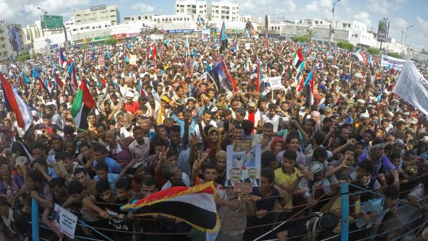 Members of Saleh's circle have been meeting unofficially with Saudi delegates for weeks in Berlin. (AFP) 