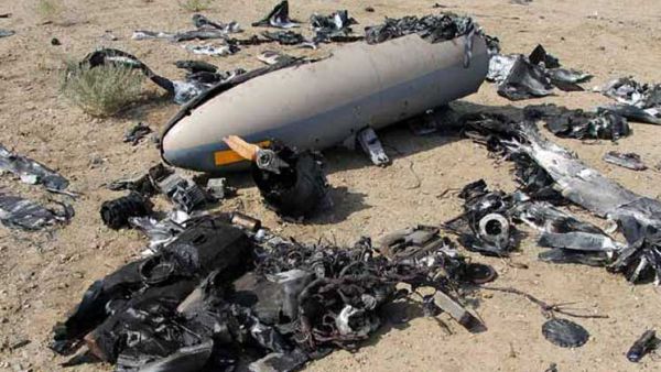 “الطائرة، التي تستخدم للاستطلاع، يبدو أنها كانت تحمل عبوات أو صواريخ صغيرة”