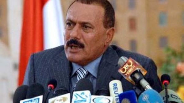 الرئيس اليمني علي عبدالله صالح