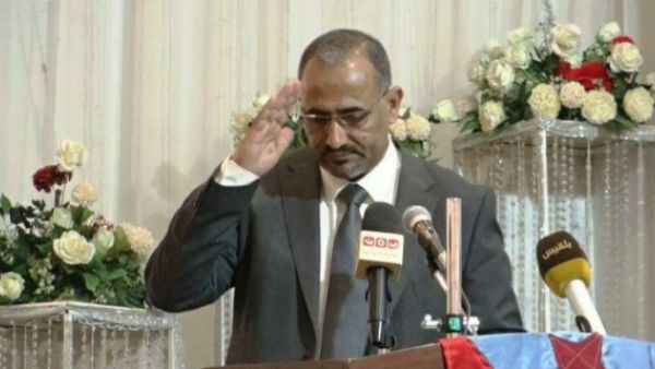  محافظ عدن المقال عيدروس الزبيدي