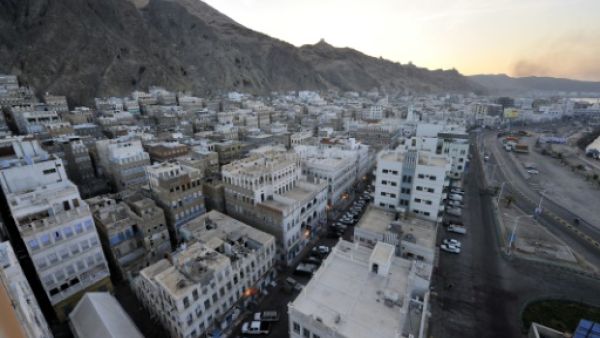 An aerial view of Mukalla, Yemen. (AFP/File)