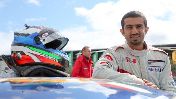Zaid Ashkanani, winner of second position at the Porsche Mobil 1 Super Cup 2017 Zaid Ashkanani, winner of second position at the Porsche Mobil 1 Super Cup 2017