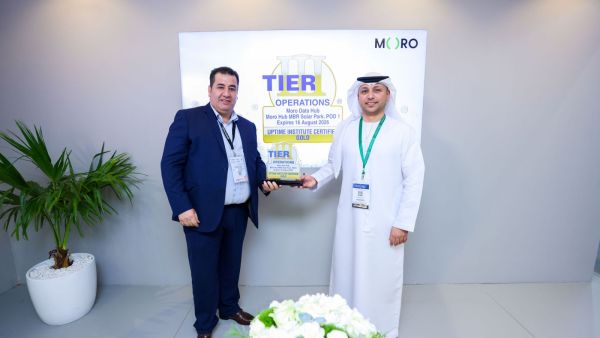 Moro Hub Awarded Uptime Institute’s Tier III Gold Certification of Operational Sustainability Moro Hub Awarded Uptime Institute’s Tier III Gold Certification of Operational Sustainability for its Sustainable Data Centre in the Mohammed bin Rashid Al Maktoum Solar Park