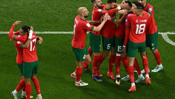 Stars celebrate Morocco's historic win 