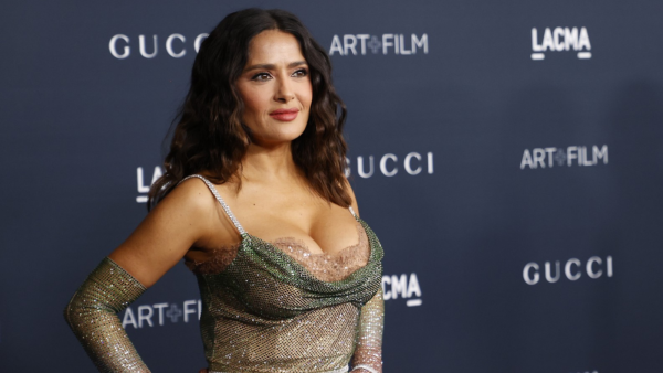 Salma Hayek visits Jordan