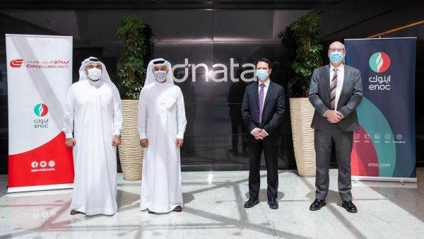 During the signing of MoU ENOC Group Renews 25-Year-Partnership with Dnata