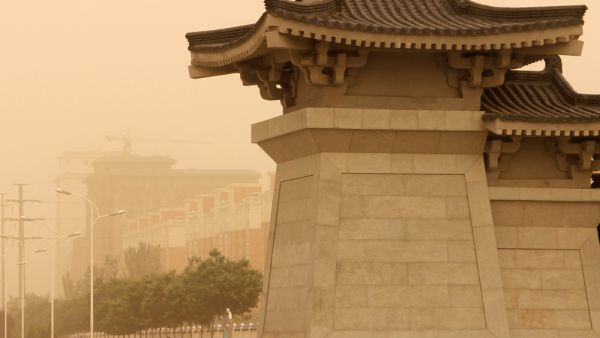 China Cancels Flights During Country's Worst Sandstorm in a Decade