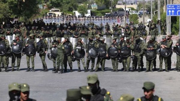 مواجهات عنيفة بين قوات الامن العراقية ومحتجين على نتائج الانتخابات