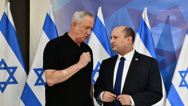 نفتالي بينيت وبيني غانتس