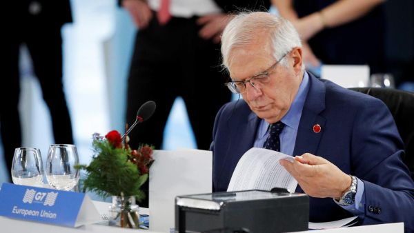 جوزيب بوريل وزير خارجية الاتحاد الاوروبي