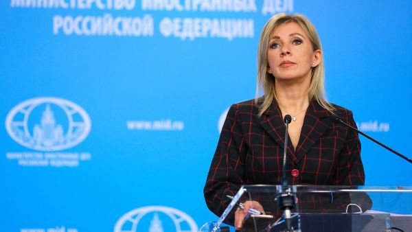 المتحدثة باسم وزارة الخارجية الروسية ماريا زاخاروفا 