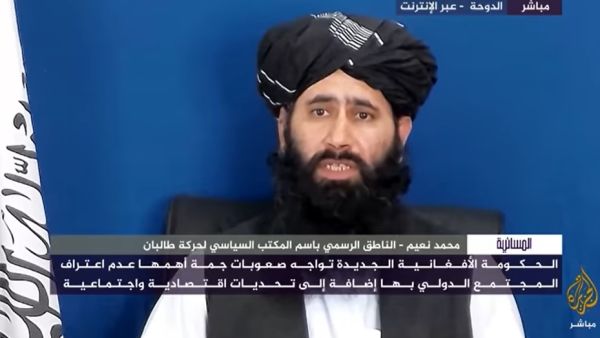 المتحدث باسم المكتب السياسي لحركة طالبان محمد نعيم
