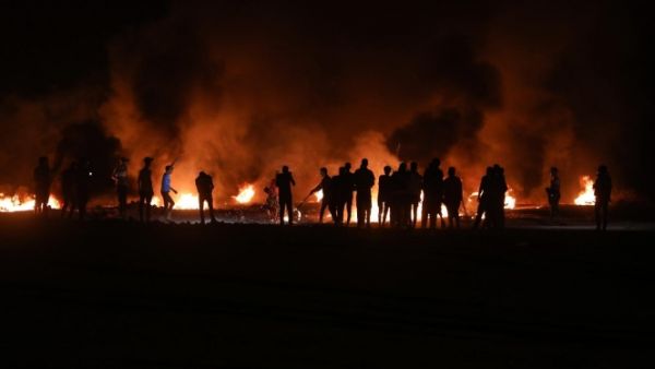 إصابة 18 فلسطينيا خلال تصدي الجيش الاسرائيلي لتظاهرة على حدود غزة