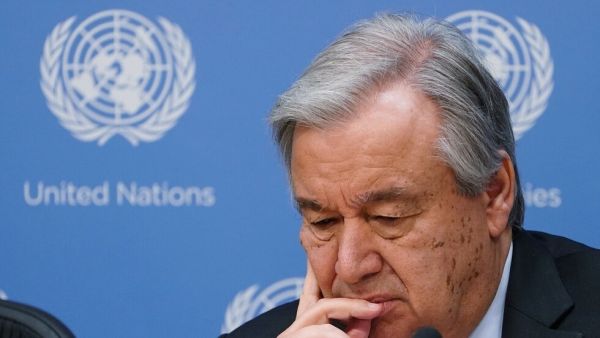 أمين عام الامم المتحدة انطونيو غوتيرش
