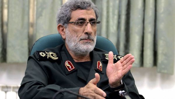قائد فيلق القدس في الحرس الثوري الإيراني الجنرال إسماعيل قاآني