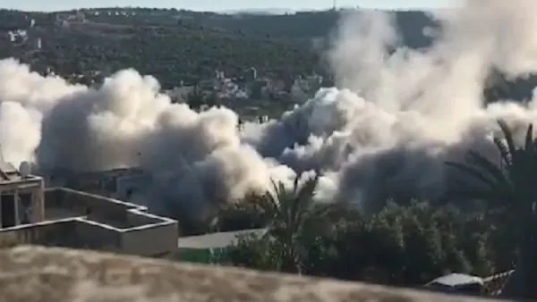 لحظة نسف إسرائيل منزل فلسطيني متهم بقتل مستوطن