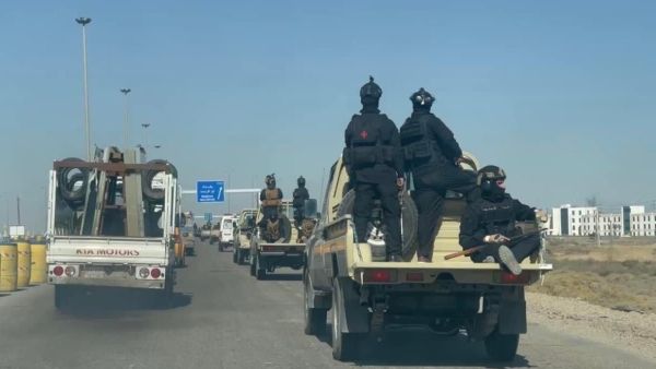 قوات مدججة من كتائب حزب الله تدخل الأنبار