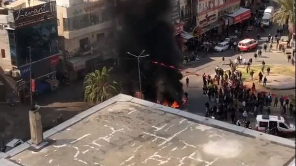 اشتباكات عنيفة خلال اقتحام الجيش الاسرائيلي مدينة نابلس